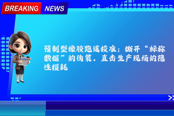 预制型橡胶跑道校准:撕开“标称数据”的伪装,直击生产现场的隐性损耗