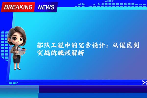 部队工程中的冗余设计:从误区到实战的硬核解析